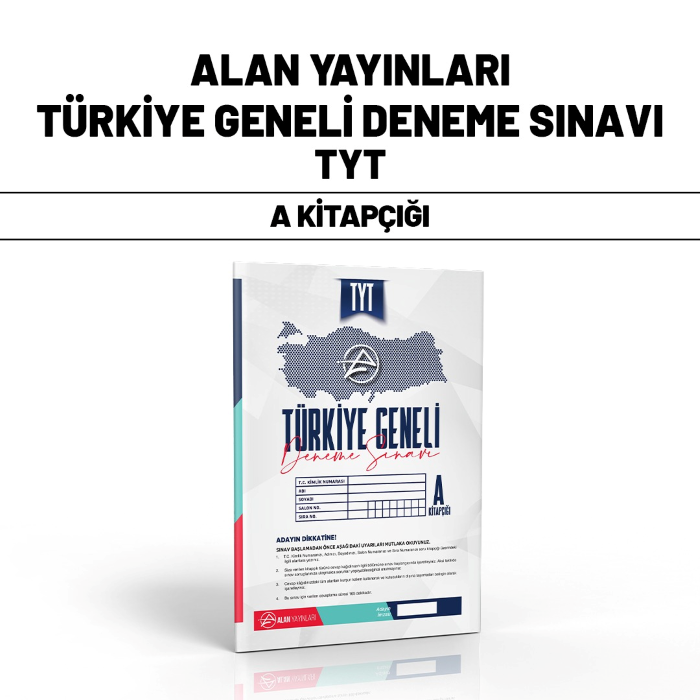 ALAN YAYIN TYT TÜRKİYE GENELİ SNV A - 2025-26